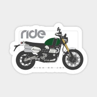 Ride 1200e green Sticker